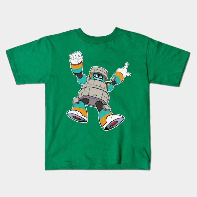 BLOCKMAN Kids T-Shirt by IanDimas